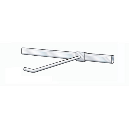 R1331 Accessory Arm 150mm for Flat Sided Oval Back Bar